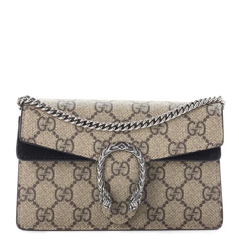 gucci dionysus super mini black|gg super mini shoulder bag.